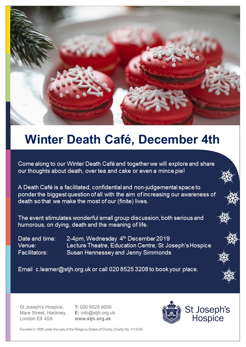Winter Death Cafe Hackney