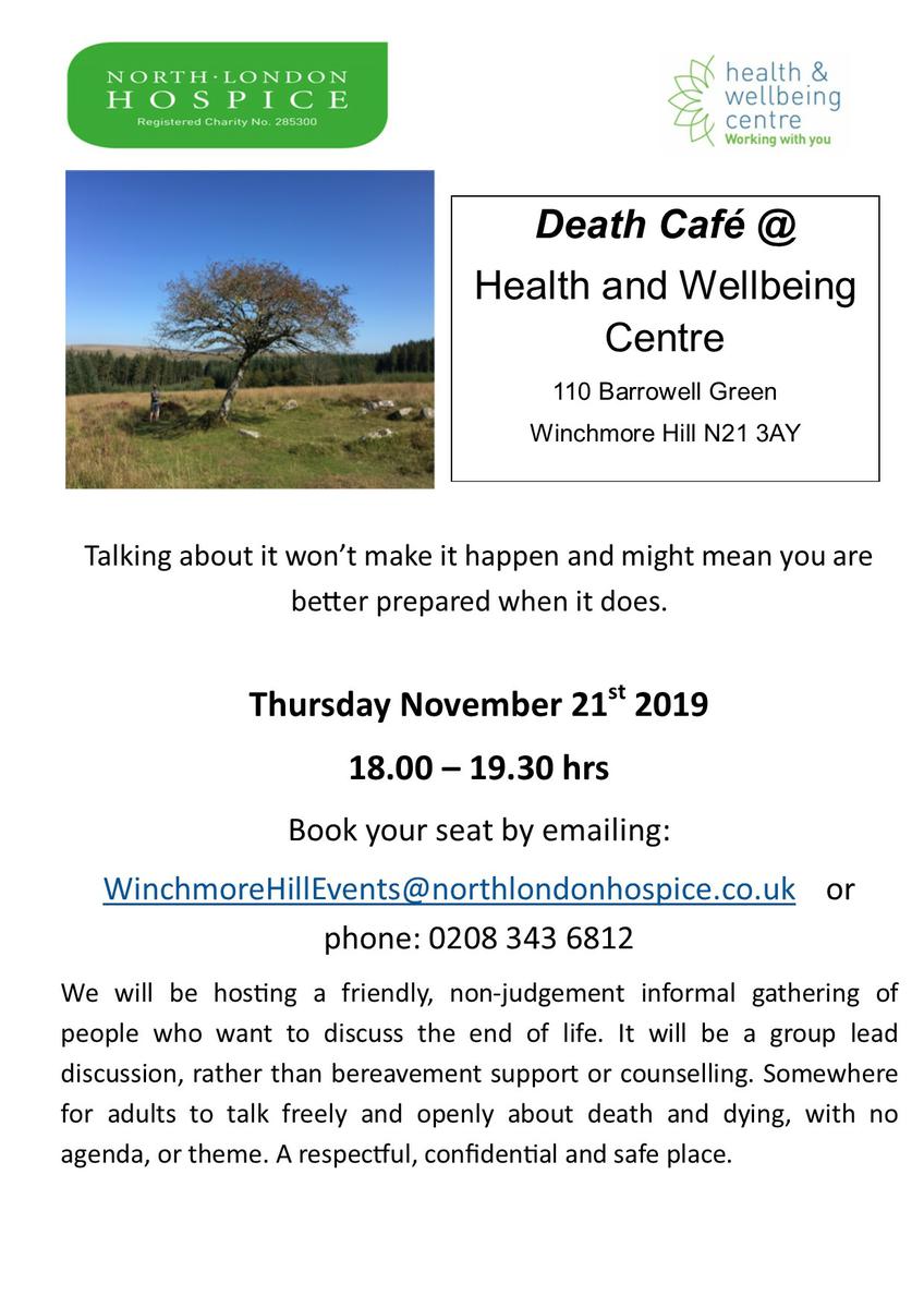 North London Hospice Death Cafe