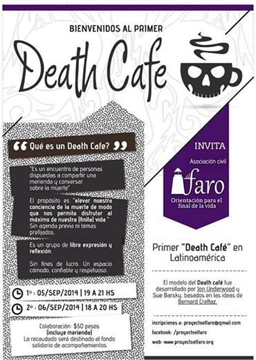 Primer Death Cafe en Latinoamerica