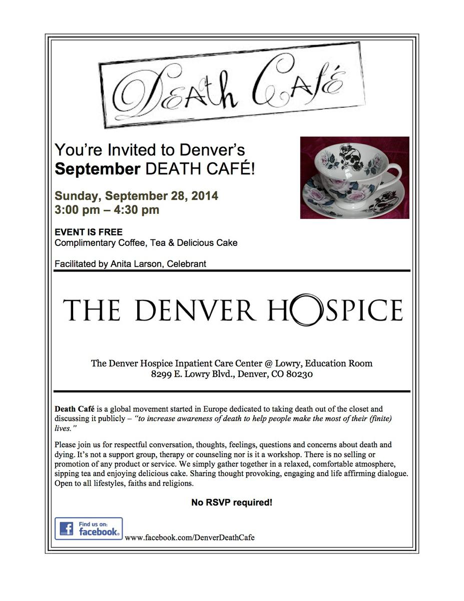 Denver Death Cafe-September