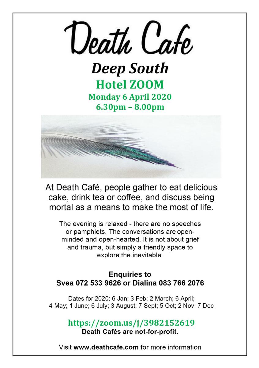 Online Death Cafe - Deep South-South Africa