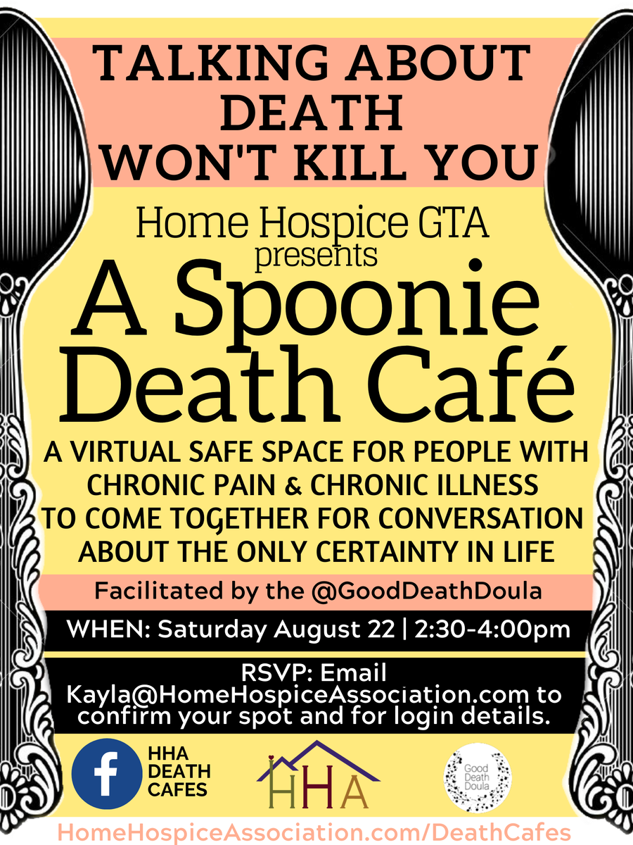 Spoonie Death Cafe: For People with Chronic Pain/Illness