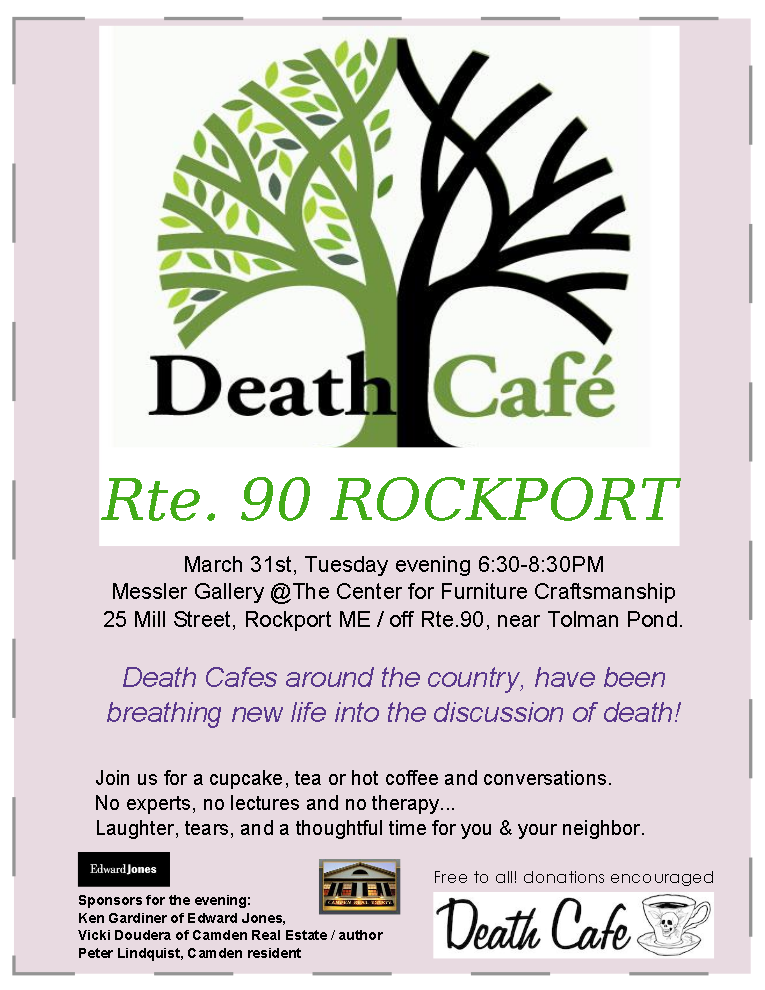 Rte. 90 Rockport Death Cafe 