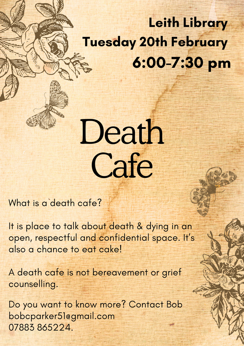 Death Cafe at Leith