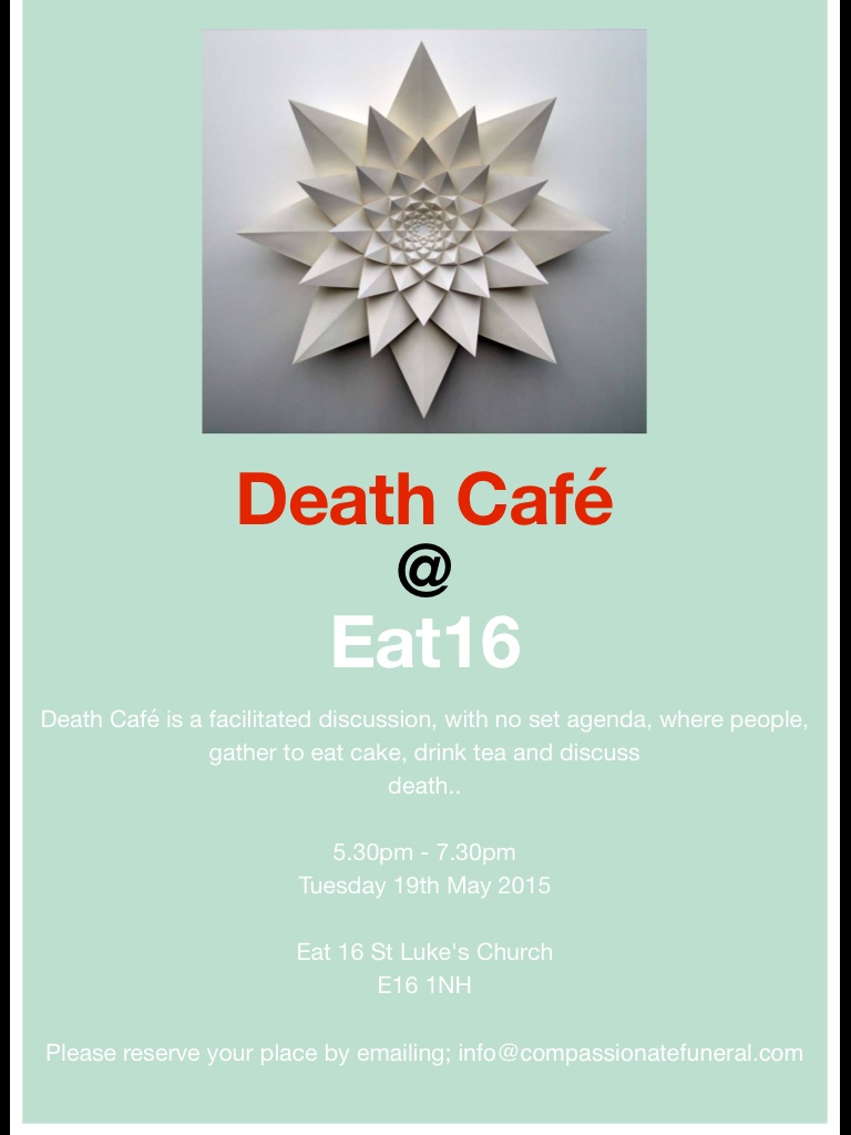 Death Cafe in Canning Town, London
