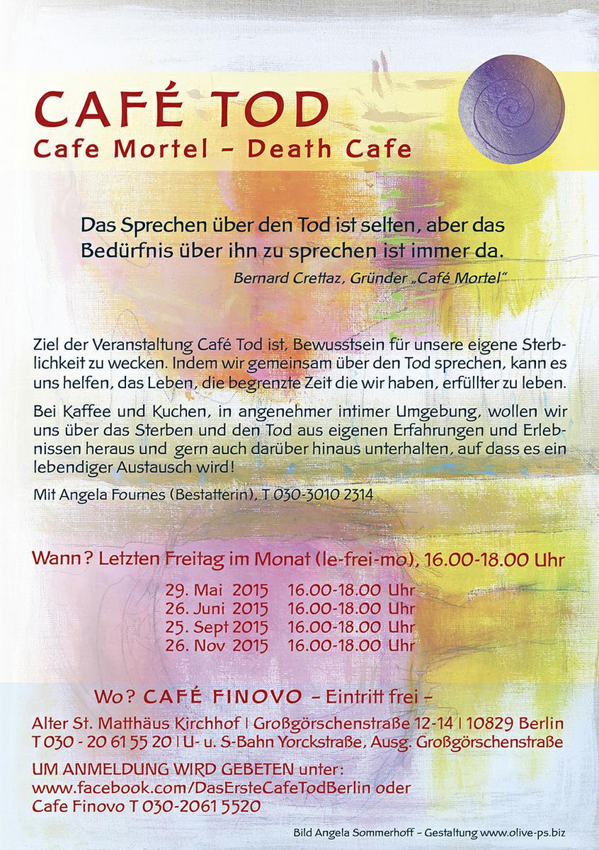 Cafe Tod Berlin / Death Cafe Berlin/Cafe Mortel
