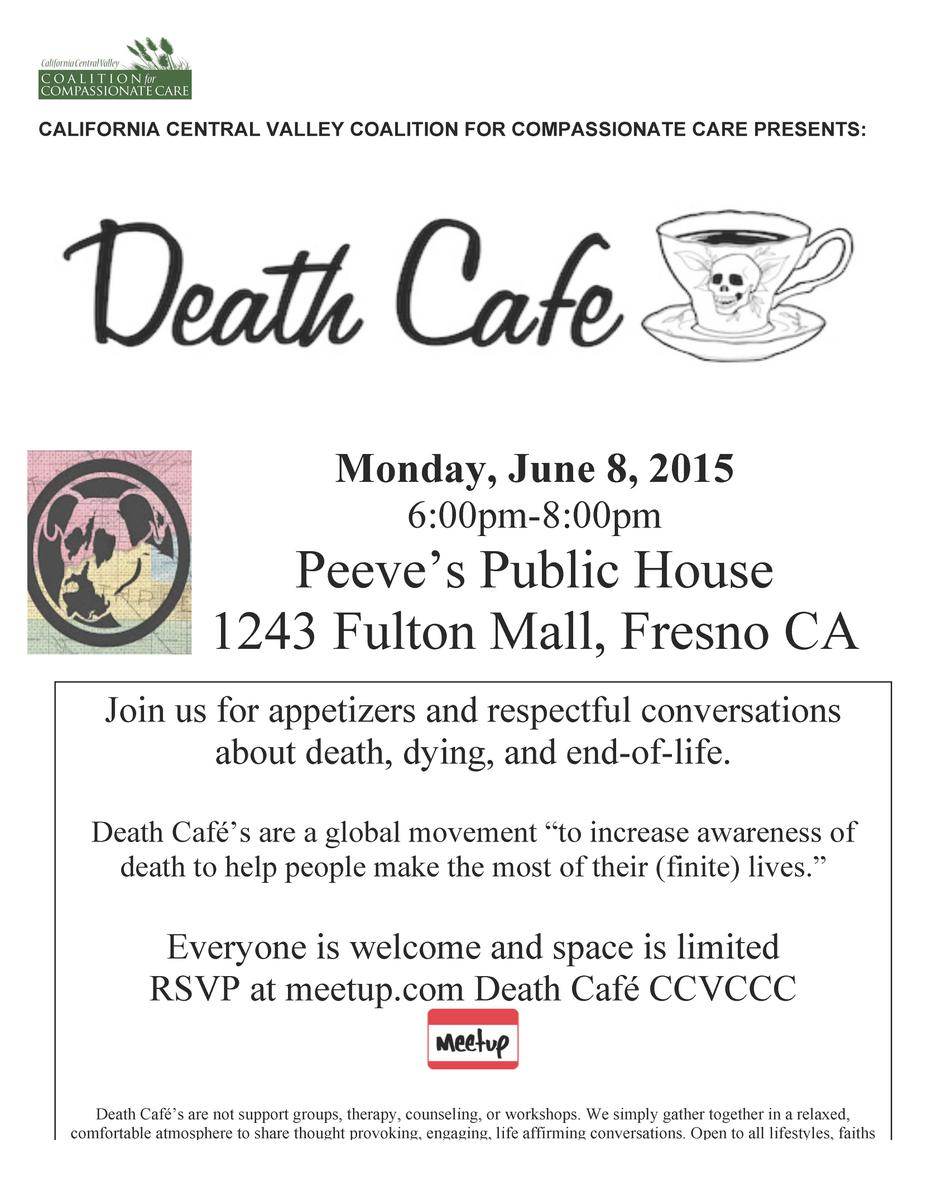 Death Cafe in Fresno, CA
