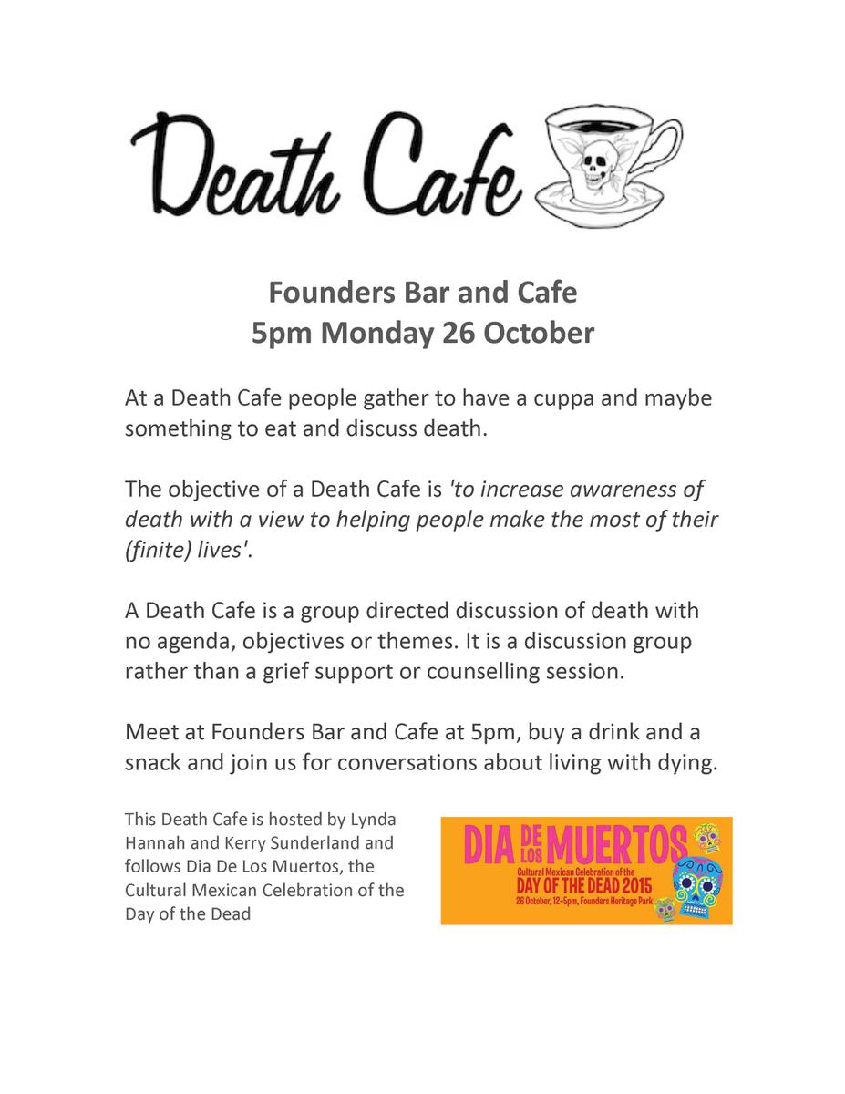Death Cafe in Nelson, NZ
