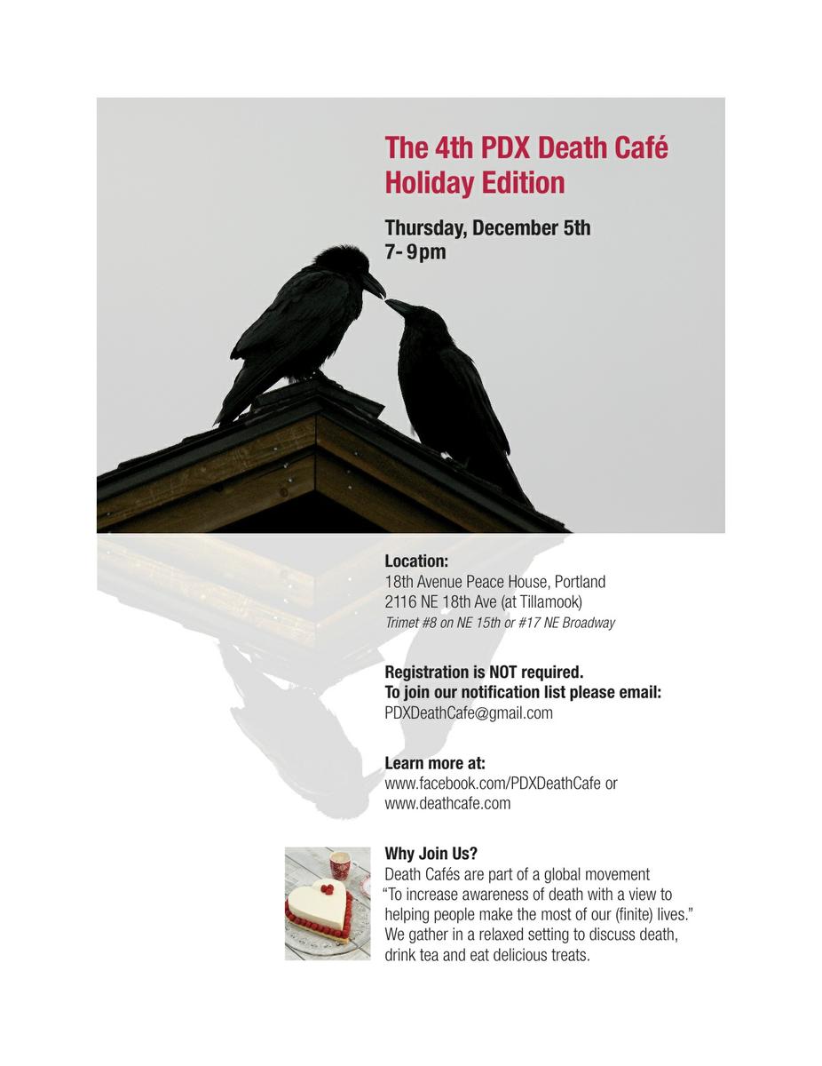 The 4th PDX Death Cafe