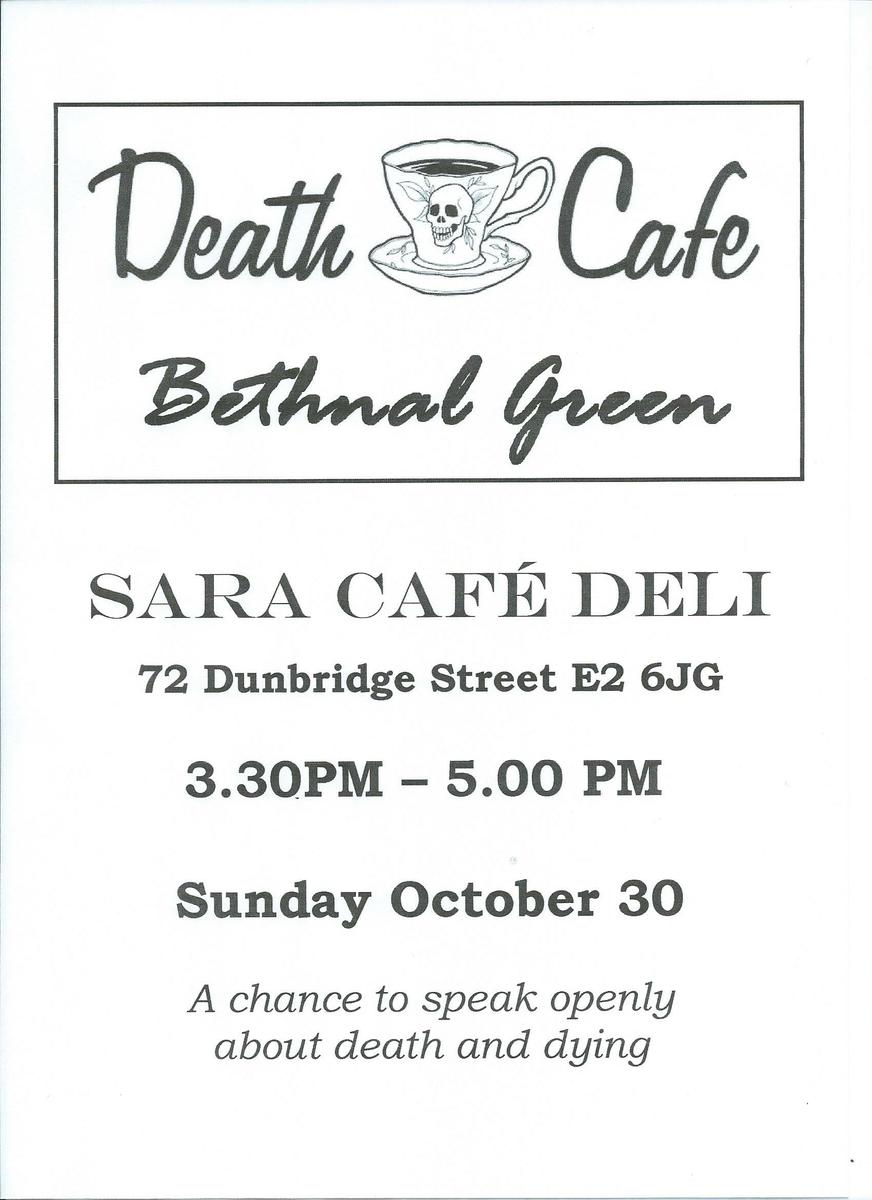 Death Cafe Bethnal Green
