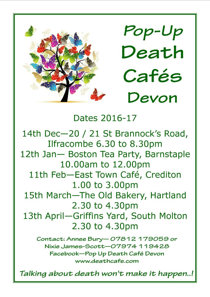 Death Cafe in Devon