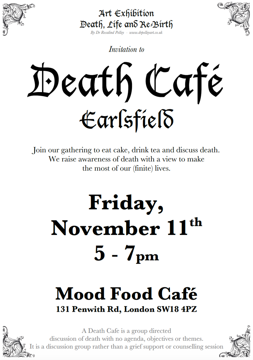 Death Cafe Earlsfield
