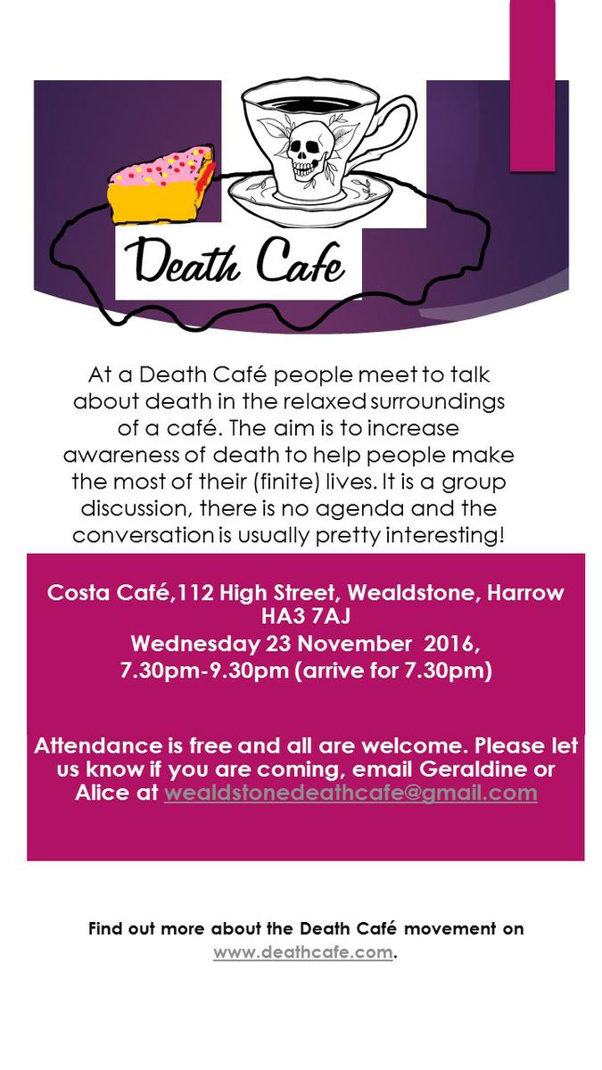 Wealdstone Death Cafe