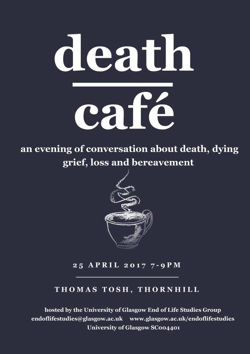 Death Cafe in Thornhill, Dumfriesshire