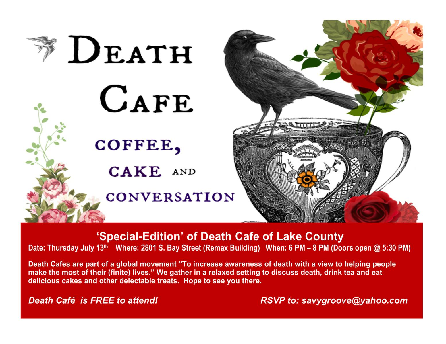 Death Cafe of Lake County Summer Edition