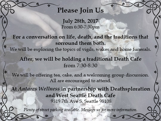 July 2017 Death Cafe South Seattle