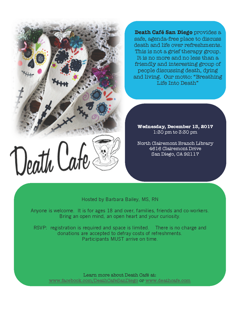 Death Cafe North Clairemont