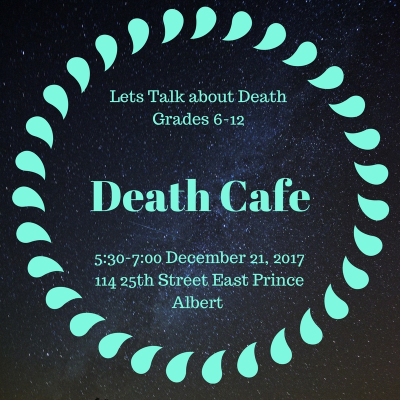 Prince Albert Death Cafe for young people