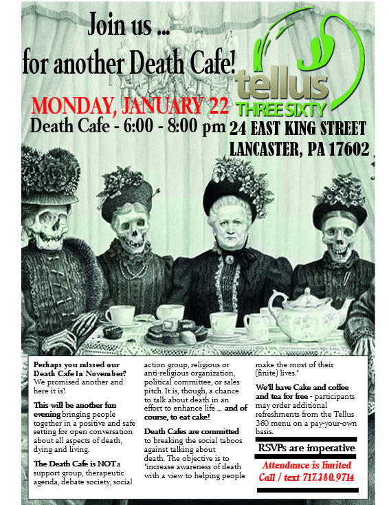 another Tellus 360 Death Cafe