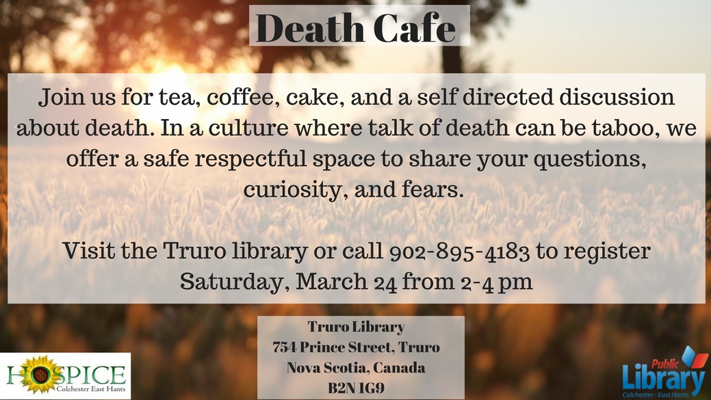 Death Cafe Nova Scotia