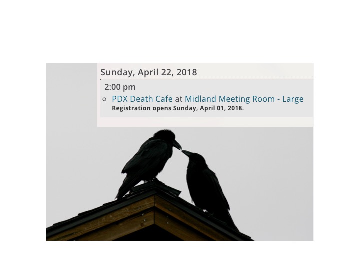 PDX Death Cafe at Midland Library