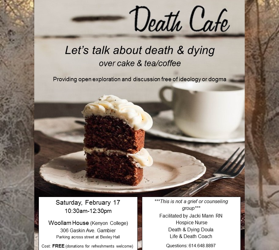 Death Cafe Gambier: Let's talk about death & dying