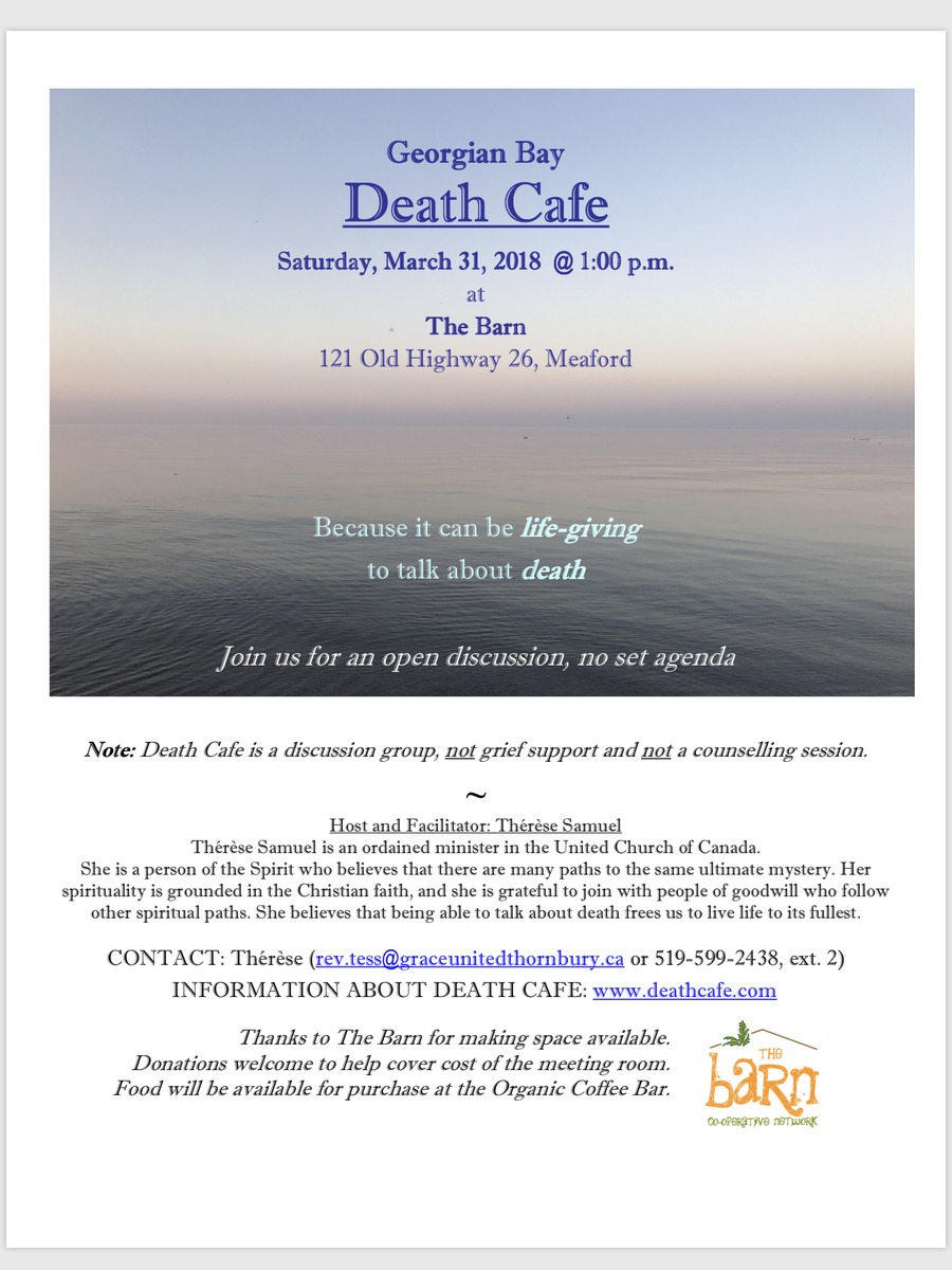 Georgian Bay Death Cafe