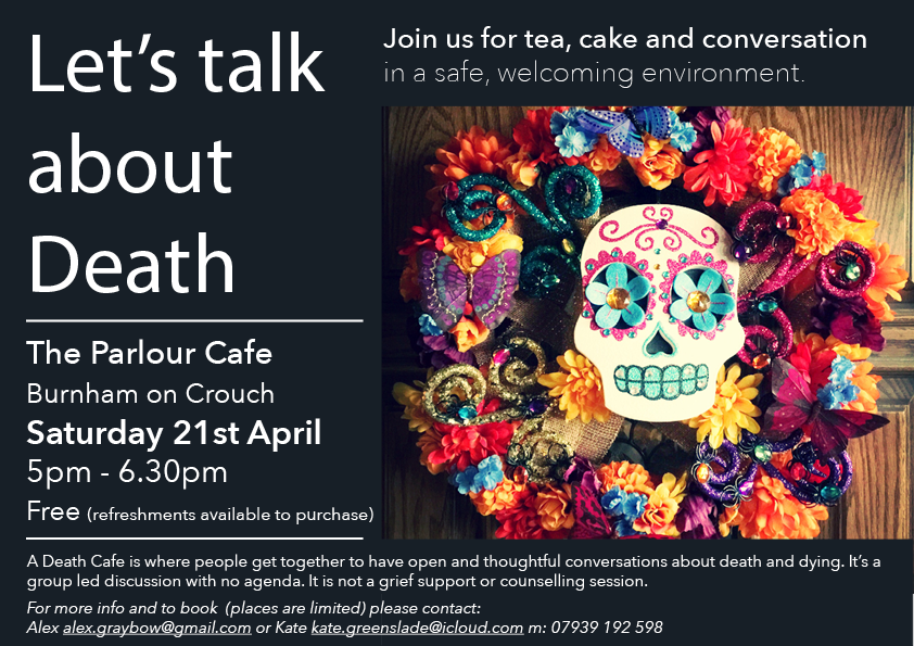 Death Cafe - open conversations about death (with cake!)