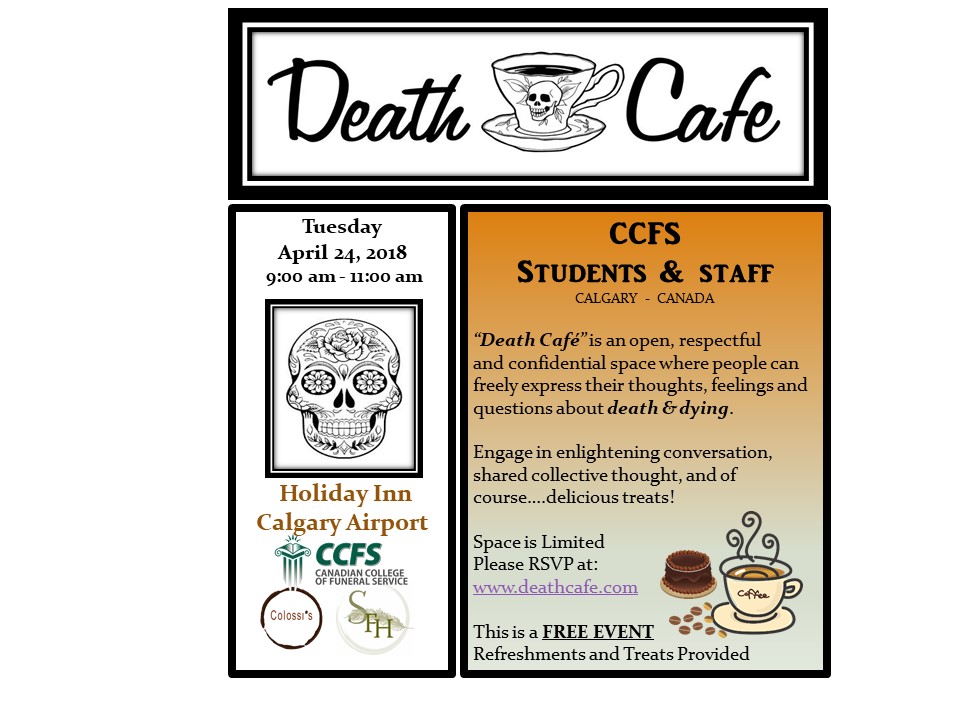 Pop Up Death Cafe for CCFS Students