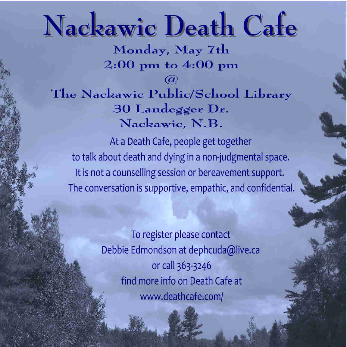 Nackawic Death Cafe