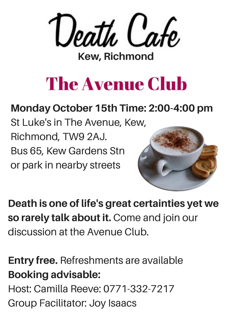Death Cafe in Kew