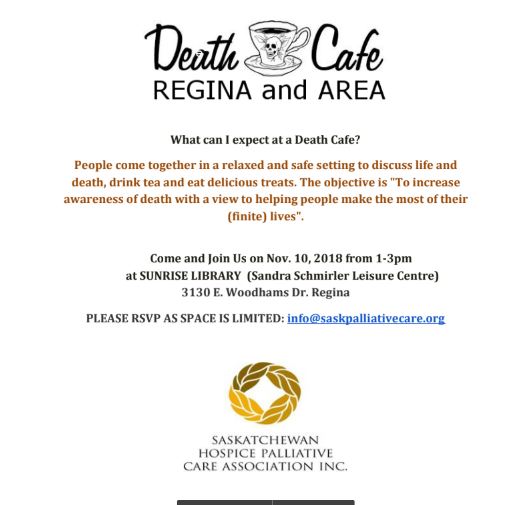 Death Cafe Regina and Area