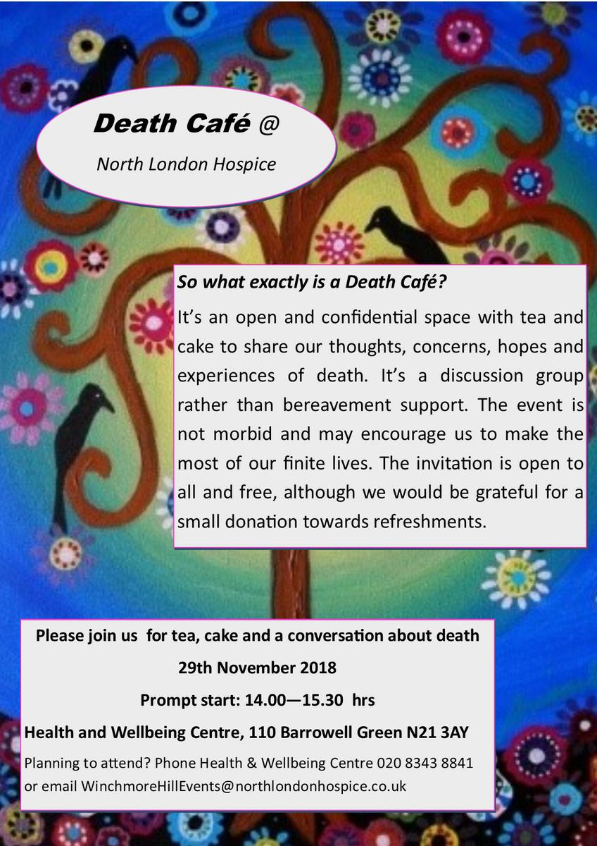 Death Cafe @ North London Hospice