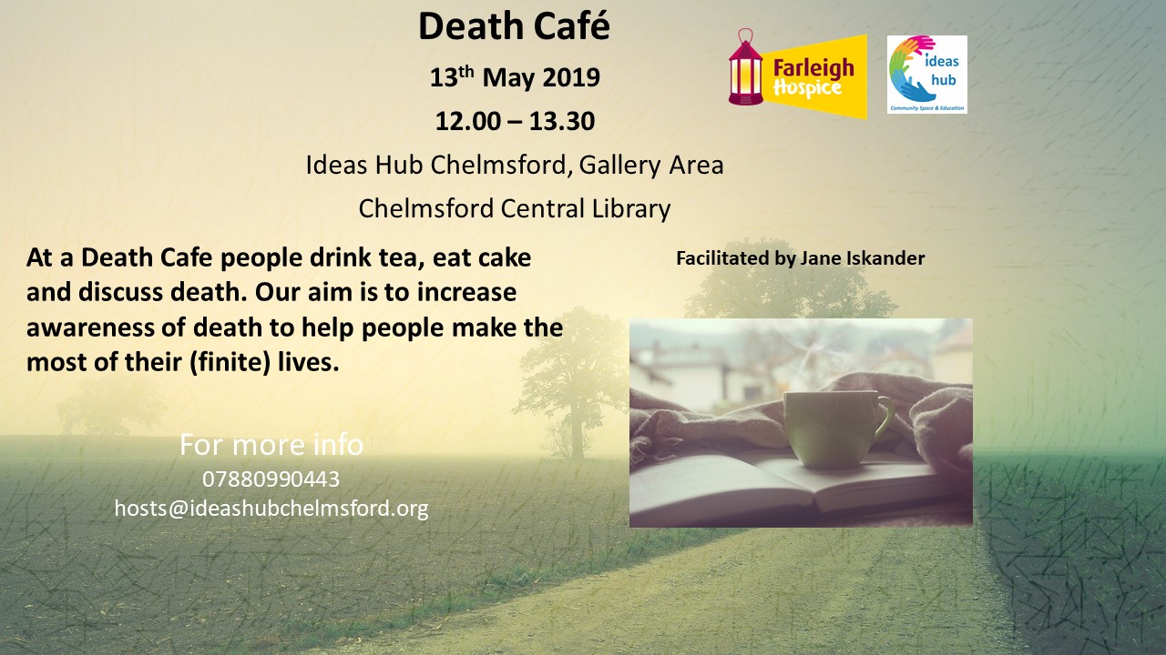 Death Cafe at The Ideas Hub Chelmsford