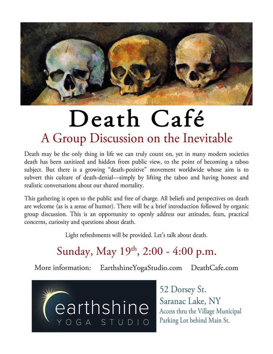 Death Cafe: A Group Discussion on the Inevitable