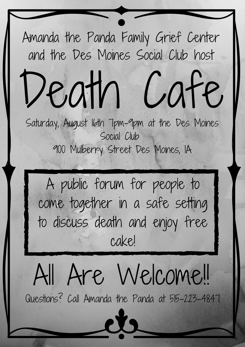 Death Cafe Des Moines, IA