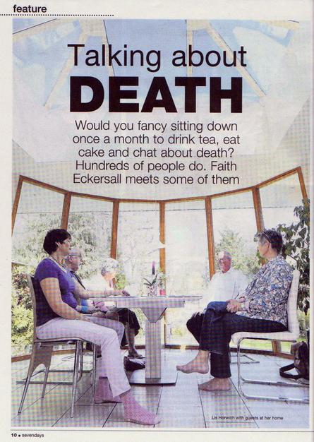 Lis Horwich on why she decided to set up the Highcliffe Death Cafe
