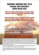 National Grieving Day - Death Cafe 29th November