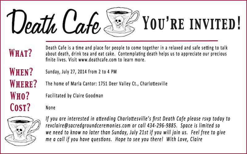 Death Cafe Charlottesville