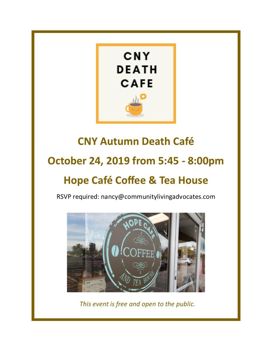 CNY Autumn Death Cafe