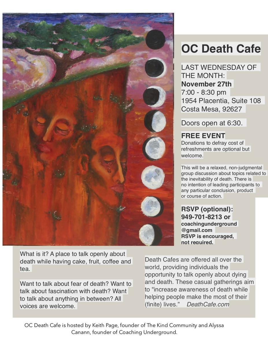 OC Death Cafe Costa Mesa