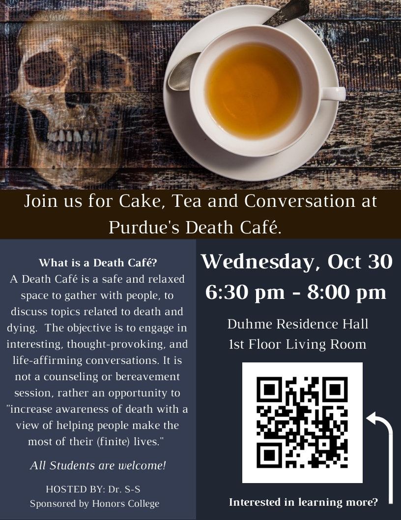 Purdue Honors Death Cafe