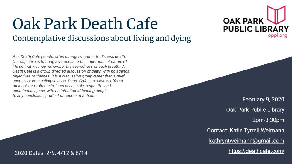 Oak Park Death Cafe