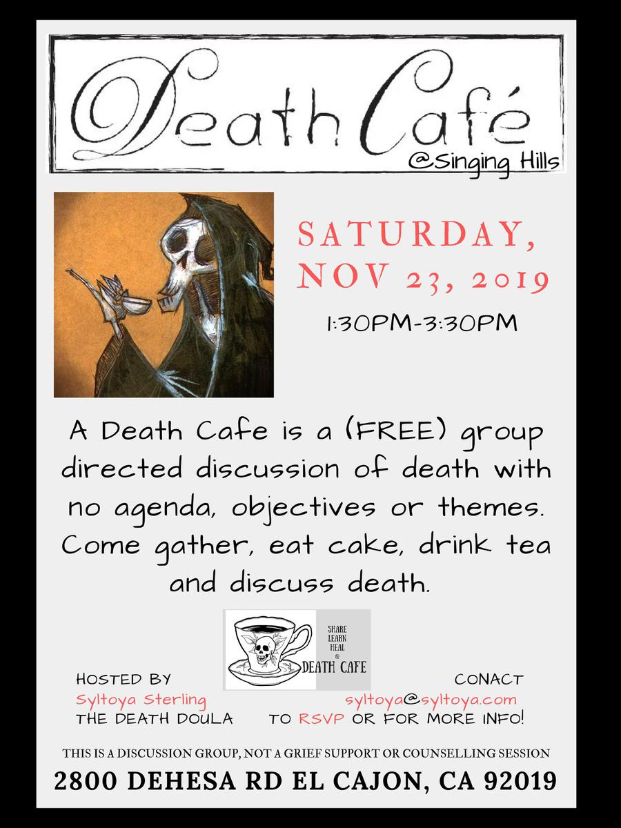 Death Cafe @ Singing Hills