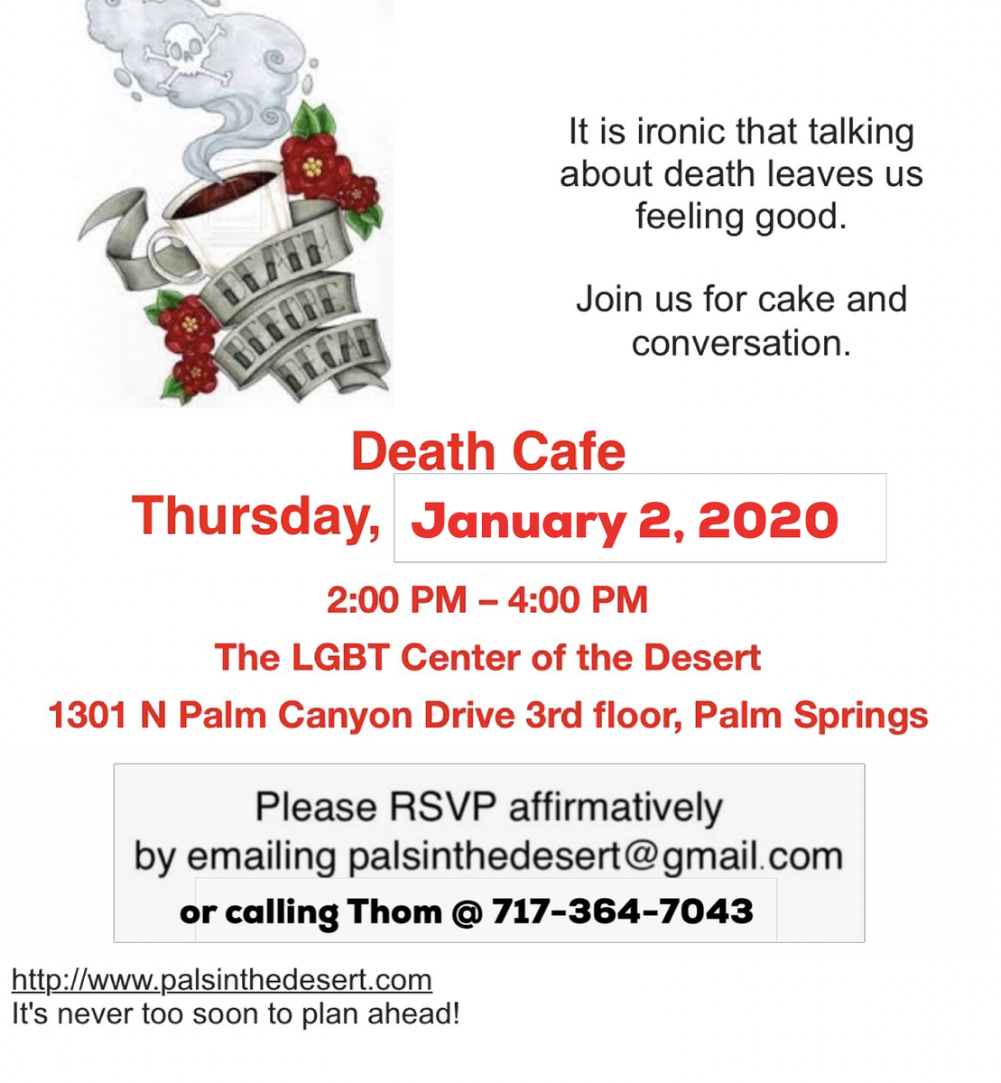 Death Cafe Palm Springs