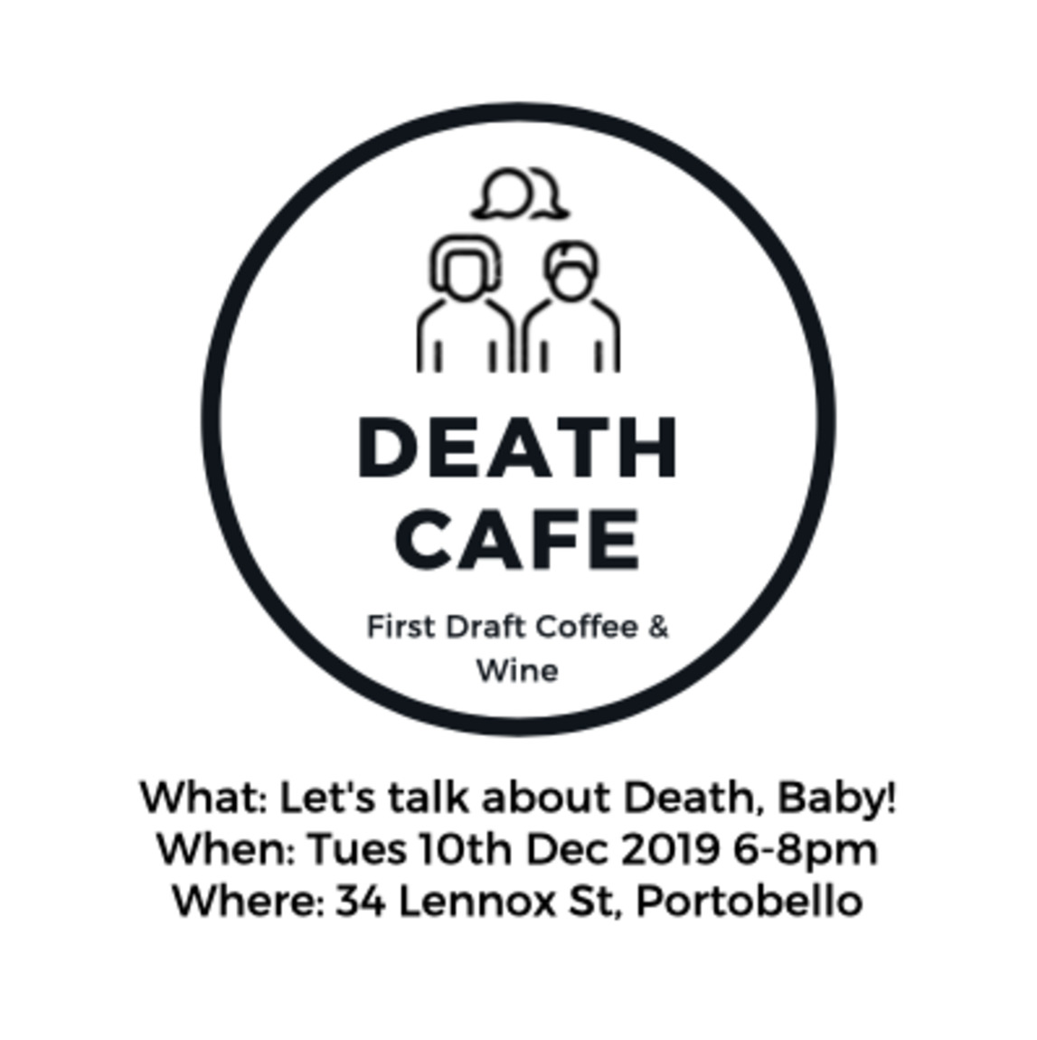 Death Cafe - Dublin - First Draft Coffee & Wine