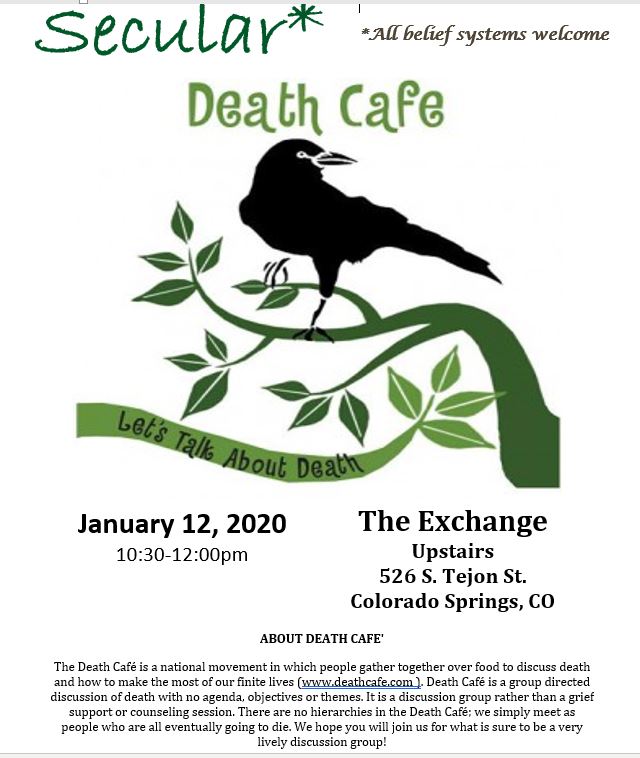 Secular Death Cafe Colorado