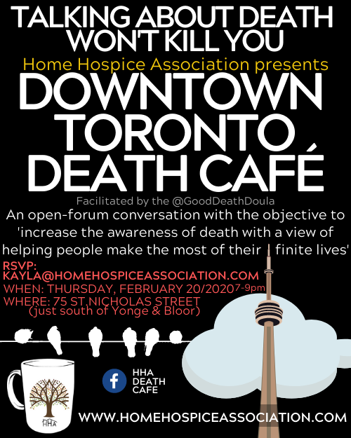 HHA Downtown Toronto Death Cafe