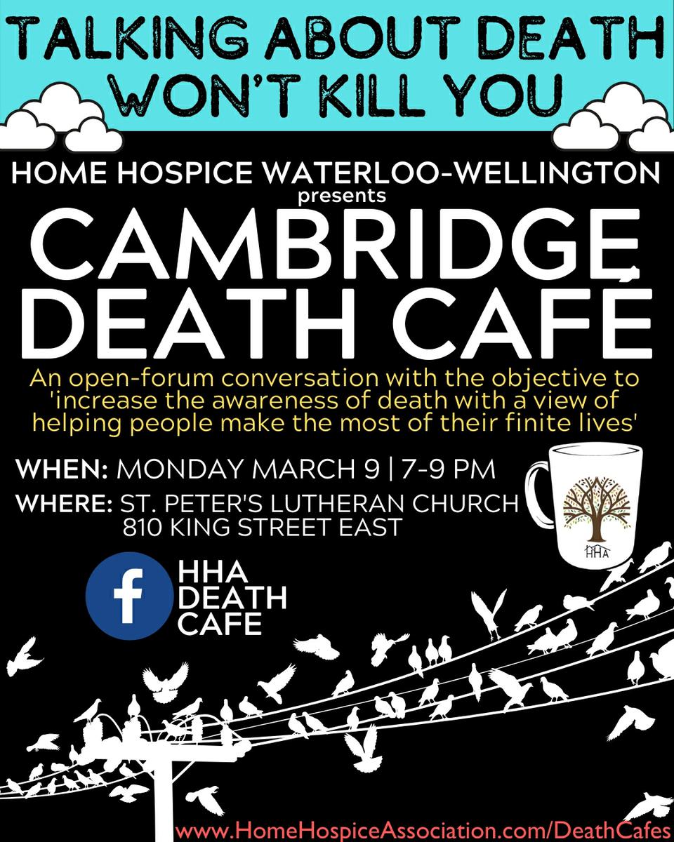 Cambridge ON Death Cafe