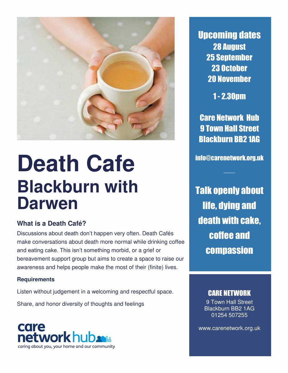 Death Cafe Blackburn with Darwen